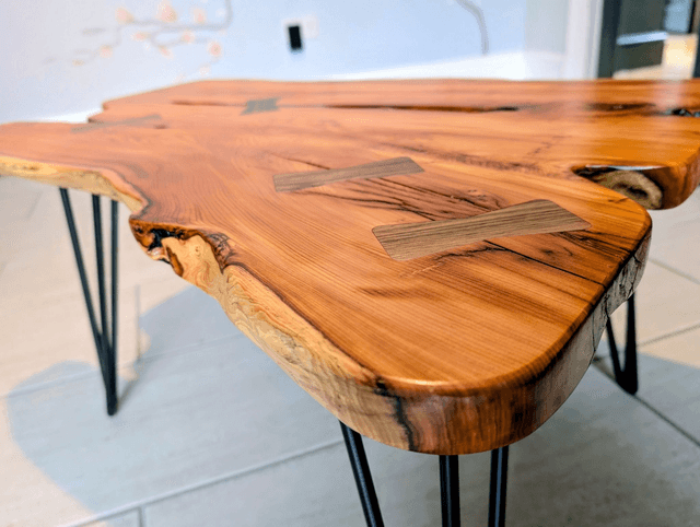 Coffee Table - Waney Edge Yew
