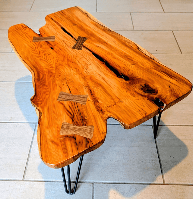 Coffee Table - Waney Edge Yew