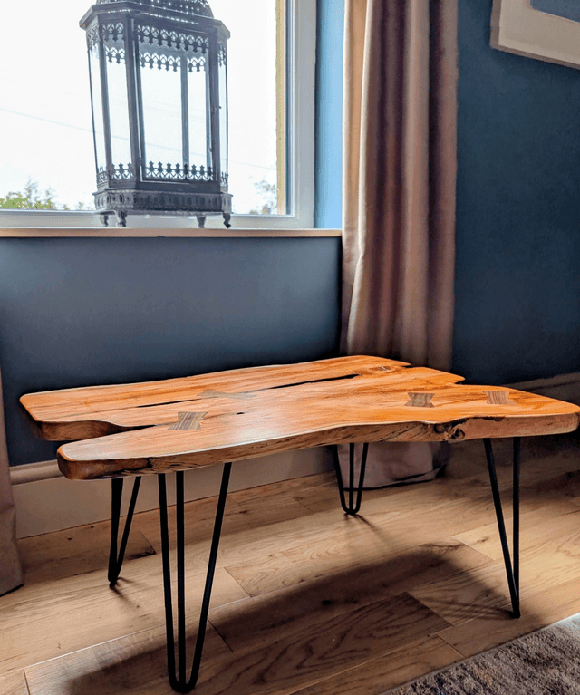 Coffee Table - Waney Edge Yew