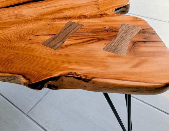 Coffee Table - Waney Edge Yew