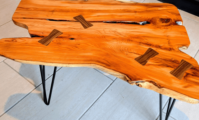 Coffee Table - Waney Edge Yew